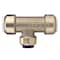 Apollo 1/2 in. IPS x 1/2 in. IPS x 1/2 in. CTS Brass Push-To-Connect Slip Tee FSBT1212CTS12 - alternate 1